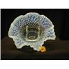 Image 1 : FENTON BLUE IRIDESCENT HOBNAIL RUFFLE EDGE BOWL 1