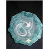 Image 1 : ART GLASS IMPERIAL ROSE 9 1/8in GREEN SATIN GLASS