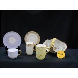 FRENCH HND. PTD. LOT INCLUDES (1) DEMI CUP and SA