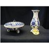 Image 1 : HOLLAND DELFT BLUE HND. PTD. INCLUDES  (1) 6in VA