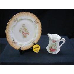 GERMAN HND PTD LOT INCLUDES (1) 8 3/8in ROYAL SAX
