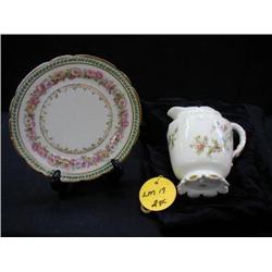 HAVILAND LIMOGES (1) 4 1/8in PITCHER SM. FLORAL P