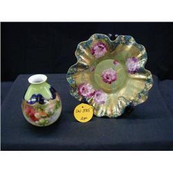 EUROPEAN GAUDY INCLUDES (1) 8 1/8in 3 FTD BOWL W/