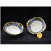 Image 1 : NORTAKE MATCHING HND PTD BOWLS GREEN M WREATH INC