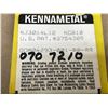 Image 6 : (34) KENNAMETAL NR3062L & NJ3014L CARBIDE INSERT