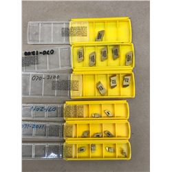 (18) KENNAMETAL MISC. CARBIDE INSERT *SEE PICS FOR PART #*
