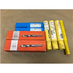 LOT OF MISC. TWIST DRILL