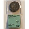 Image 2 : Rare 1904 Panama Silver 50 Centesimos VF Grade