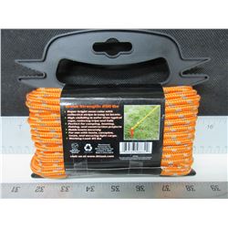 New 50 foot 1/4" reflective Rope / great for tents , canopies , tarps , secure light cargo
