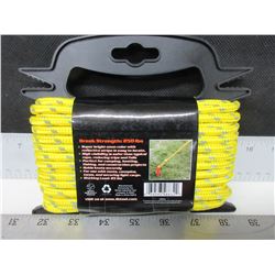New 50 foot 1/4" reflective Rope / great for tents , canopies , tarps , secure light cargo