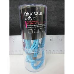 New Dinosaur Driver Zipper Headphones