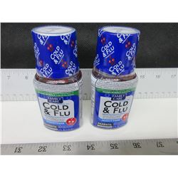 New Cold & Flu Nighttime 4 floz Cherry flavor / Factory sealed 04/2019.