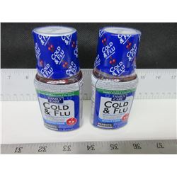 New Cold & Flu Nighttime 4 floz Cherry flavor / Factory sealed 04/2019.