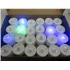 Image 3 : Box of 24 LED Smokeless Candles / 1 is missing the top