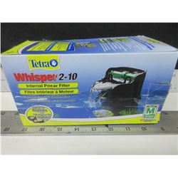 New Tetra Whisper 2-10 gallon aquariums / Ideal for Reptiles too!