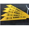 Image 1 : 5 New DeWalt 6" Bi-Metal Recip/Sawzall Blades / DW4811