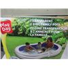 Image 1 : Play Day 2 ring family Pool / 100" x 58" / open box untested