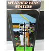 Image 1 : New Weathervane Station  / rain gauge , thermometer and more , 5 functions