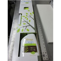 New Mirage Complete Wood Floor Cleaning Kit / 1 liter cleaner , 1 telescoping