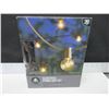 Image 1 : New Patio Clear Bulb String Light Set / 20ft - 20 bulbs / Tested Working