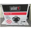 Image 1 : New Weber Smokey Joe Charcoal Grill BBQ / 14" Stainlees Steel Grill