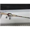 Image 1 : New Crappie Maxx Junior Fishing Rod and Reel / 4'- 6" action ultra light