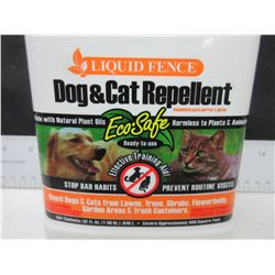 Liquid Fence Dog & Cat Repellant / Eco Safe / keep cats out of flowerbeds