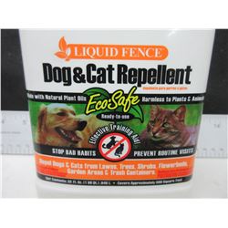 Liquid Fence Dog & Cat Repellant / Eco Safe / keep cats out of flowerbeds