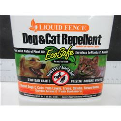 Liquid Fence Dog & Cat Repellant / Eco Safe / keep cats out of flowerbeds