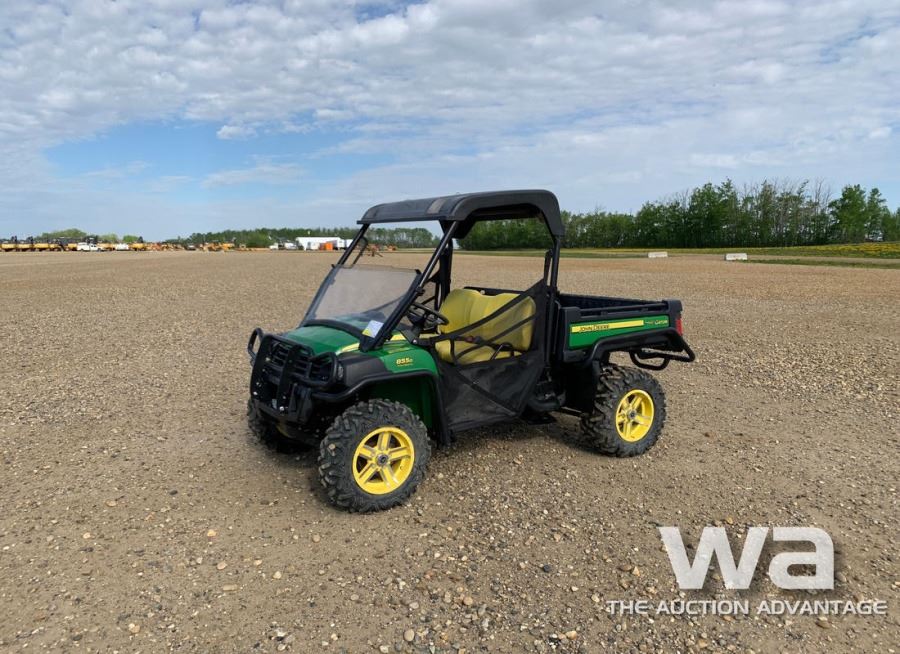 2014 JOHN DEERE XUV 855D GATOR SIDE BY SIDE ATV