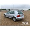 Image 4 : 2001 VOLKSWAGON GOLF 4-DOOR CAR