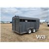Image 3 : 1996 BERGEN T/A STOCK TRAILER