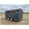 Image 4 : 1996 BERGEN T/A STOCK TRAILER