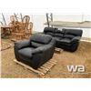 Image 1 : LEATHER SOFA