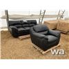 Image 2 : LEATHER SOFA