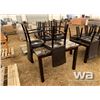 Image 3 : EXPRESSO GATHERING HEIGHT TABLE & 4 CHAIRS
