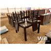 Image 4 : EXPRESSO GATHERING HEIGHT TABLE & 4 CHAIRS