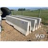 Image 1 : (3) CEMENT BARRICADES