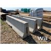 Image 2 : (3) CEMENT BARRICADES