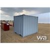 Image 3 : 8 FT. STEEL STORAGE CONTAINER