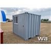 Image 4 : 8 FT. STEEL STORAGE CONTAINER