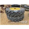 Image 1 : (2) GOODYEAR 20.8-38 TRACTOR TIRES