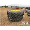 Image 4 : (2) GOODYEAR 18.4-38 TRACTOR TIRES