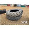 Image 2 : (2) GOODYEAR 18.4-38 TRACTOR TIRES