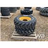 Image 2 : (2) GALAXY 12.5/80-18 TIRES & 8-BOLT RIMS