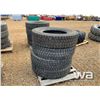 Image 2 : (4) MICHELIN XDS2 11R24.5 TRUCK TIRES