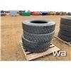 Image 2 : (4) DUNLOP 11R24.5 TRUCK TIRES