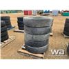 Image 2 : (5) 285/75R24.5 TIRES