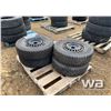 Image 2 : (4) HANCOOK 215/70R15 TIRES & RIMS