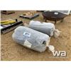 Image 1 : (2) ROUND PORTABLE 36'6" BIN TARPS